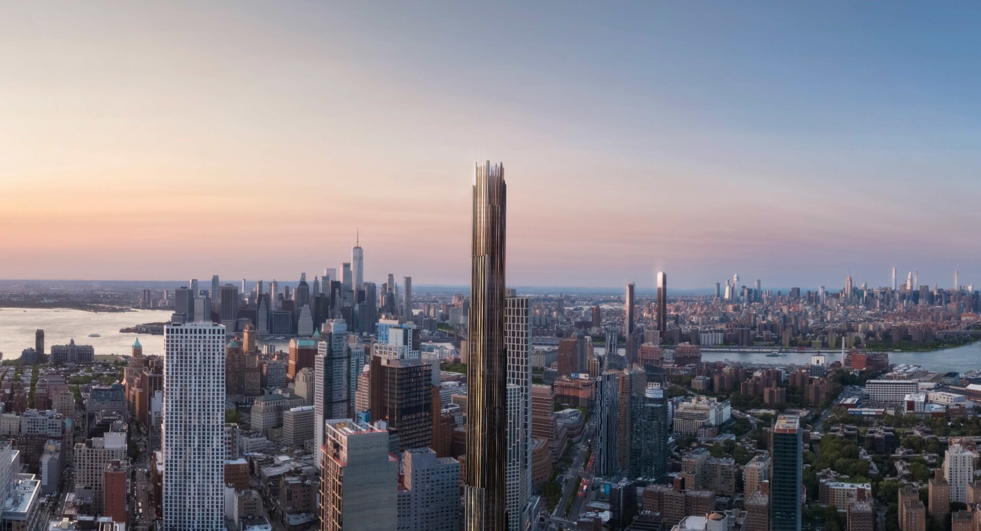 Brooklyn Tower skyline